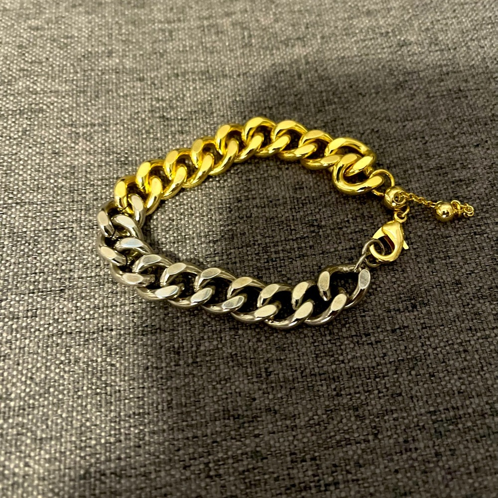 Brand new Kendra Scott silver:gold bracelet